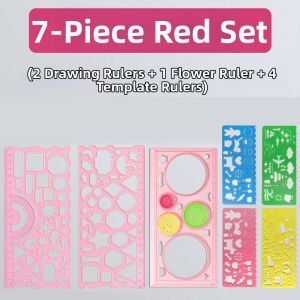 CHEZHURIJI | Drafting Stencil Set 7 pieces