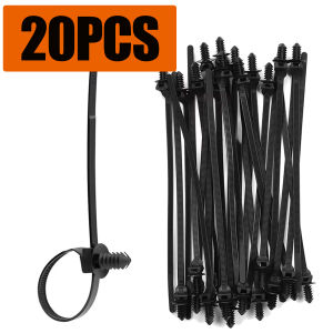 Yongrun Car Cable Tie 210mm Nylon Cable Tie Wear-Resistant Wire Accessory Tube Release Zipper Strap Accessory Car Cable Tie