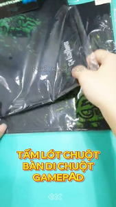 Tấm lót chuột có may viền Lót chuột bàn di chuột Mousepad có khâu viền
