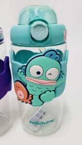 Comel Kids Kuromi Melody Cinnamoroll PochaccoLotso Buzz 650ML Tritan Water Bottle with Straw
