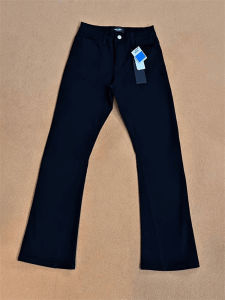 LIUBU | Slim Fit Flared Black Jeans