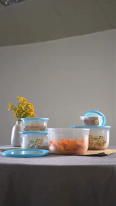 Greenware MINI Round Food Keepers 330ml HW-194 SET OF 6PCS