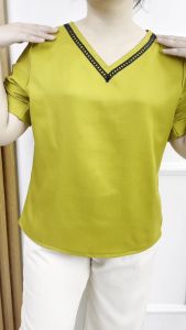 LVL - Atasan Wanita / Blus Cewek / Blouse Jumbo Wanita Vheya List Renda Variasi ( Real Pict )