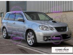 Mitsubishi Airtrek / Outlander 2001 2002 2003 2004 2005 2006 2007 2008 Door Visor (MADE IN MALAYSIA)