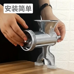 เครื่องบด อะลูมิเนียมอัลลอยด์ สำหรับบดเนื้อทำไส้กรอกและเครื่องเทศ อุปกรณ์ในครัวเรือน