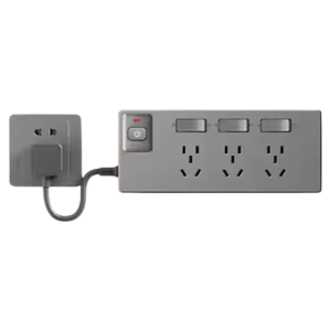 jabra | Overload Protection Separate Control Switch 5 Socket Power Strip