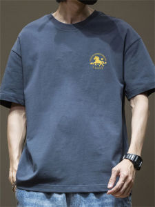 JIANMUJI | Cotton Loose Short Sleeve T-Shirt