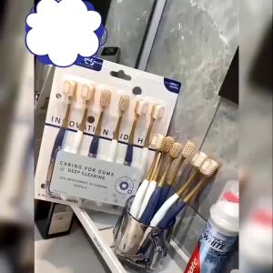 Combo 6 Bàn Chải Đánh Răng Lông Mềm Siêu Êm Làm Sạch Sâu Đánh Sạch Mảnh Bám