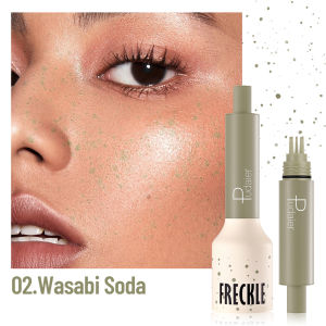 1pc Natural Freckle Stamp Pen waterproof and sweatproof - quick-drying natural and delicate freckle makeup multi-scene use