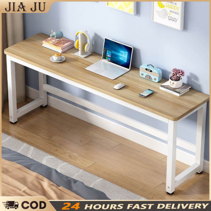 JIAJU 160CM Meja Office Table study Desk Computer Table writing living