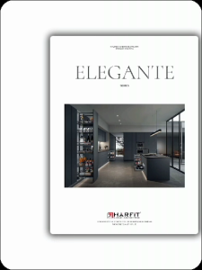 TWIN/HARFIT Moderna Elegante Tall Larder Unit Ball Bearing - Series Tall Unit 6 Susun Rak Depan - Strage Accesories