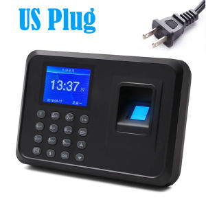 Biometric Fingerprint Time Attendance Machine Employee Recognition Device Electronic Staff Worker Check in Record Clock Recorder