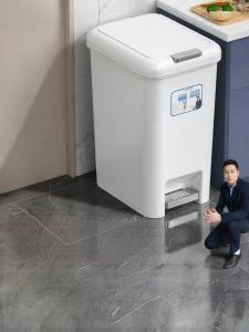 HANSHILIUJIA | Large Capacity Pedal Trash Can