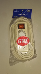 DEXICON STOP KONTAK ARDE 2 LUBANG PANJANG 5M SNI-S2