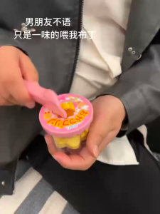 ชุดพุดดิ้งมิลพุดดิ้ง ของเล่นป้อนอาหาร ของเล่นเด็ก ชุดของเล่นเด็กผู้หญิง ของเล่นจำลองอาหาร