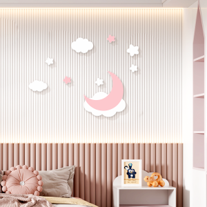 Tranh Dán Tường PVC 3D Cho Phòng Trẻ Em Gái Trang Trí Tường Phòng Bé Gái Tranh Dán Tường Chống Thấm Nước Tranh Dán Tường Dễ Thương