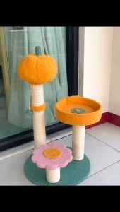 Rumah Kucing Tingkat Cat Kucing Tree Cat Condo Cat Scratcher Mainan Kucing Kekinian