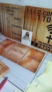 Hiasan Dinding Kristen Aesthetic Yesus Art Dekorasi Rohani