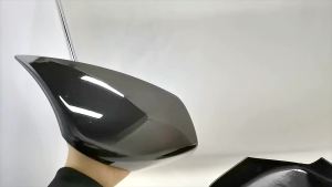Carbon Fiber Rearview Mirror Cover For BMW 5 Series E60 E61 E63 E64 2004-2008 models Car accessories