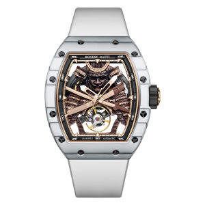 BONEST GATTI | BONEST GATTI Fashion Automatic Movement Wristwatch Skeleton Warrior Big Dial Sapphire Glass Mechanical Watches for Men