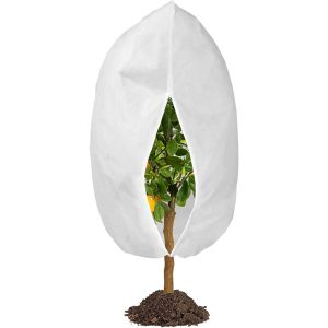 Vải Phủ Bảo Vệ Cây Ngoài Trời Khỏi Sương Giá Có Dây Kéo Và Dây Rút Dùng Để Bảo Vệ Cây Bụi Và Cây Trồng Trong Chậu Vào Mùa Đông