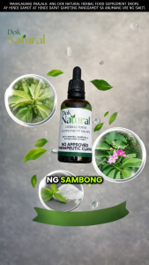 Dok Natural Herbal Food Supplement Drops | Sambong Banaba Stevia | 10 x 50ml | FDA Registered | No Approved Therapeutic Claims