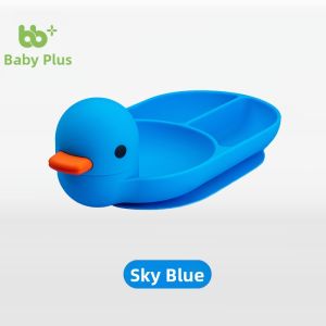 bb+ | Light-up Anti-drop Silicone Baby Feeding Set