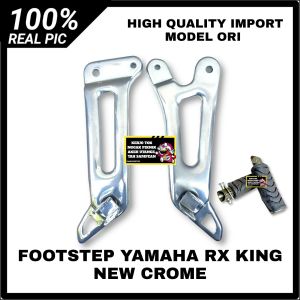 FOOTSTEP FUSTEP BOSTEP POSTEB PIJAKAN KAKI BELAKANG YAMAHA RX KING NEW RX KING RXK RXS FULL BESI TEBEL IMPORT
