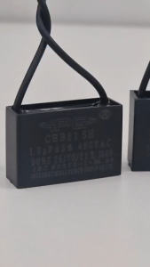 คาปาซิเตอร์ พัดลม อะไหล่พัดลม CBB61 1.5uF/1.8uF/2.5uF 450V IPG (VN)