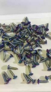 10 Pcs/Lot Cross Round Head Phillips Self-tapping Screw M4 M5 M4X16MM M5X16MM Screw 201 Stainless Steel Screw