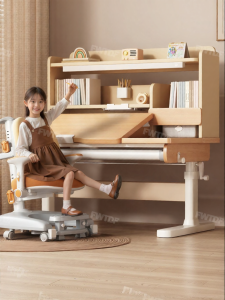 FWTDF | Height Adjustable Study Desk and Chair Set