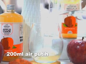 Terlaris Cuka Apel Original Organik Apple Cider Vinegar With Mother 500ml / Cuka apel asli original vinegar with mother Cuka apel premium organik ori untuk obat Free Emas LM Asli