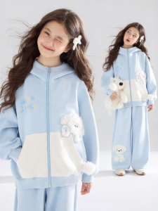 MUCMUKN | Ultra Soft Lycra Air Cotton Set with Dog Embroidery