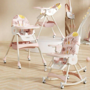 LIWAN | Adjustable Sitting and Lying Baby Feeding Chair with Footrest