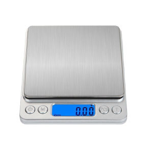 3000g X 0.1g Digital Gram Scale เครื่องชั่งน้ําหนักอาหารพร้อมจอแสดงผล LCD Electronic Balance 0.1g Mini Pocket Food Kitchen Scale ใช้กับอาหาร