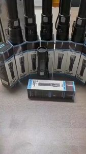 Super Bright Rechargeable Flashlights 20000 High LumensWaterproof Tactical Powerful Led Flashlight Battery Powered With 3 Modes Zoomable Fast ChargeHandheld Flashlight For Camping Emergency 变焦手电筒