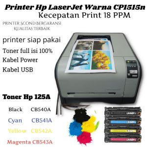 printer hp LaserJet color cp1515n print network