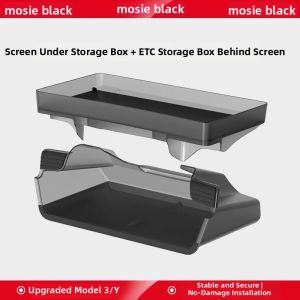 DIBOCHEPIN | Car Center Console Storage Organizer Magnetic ETC and Tissue Holder