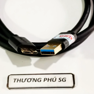 Cáp USB 3.0 ra Micro B dài 1m / Cable USB 3.0 AM to Micro BM (Unitek chính hãng)