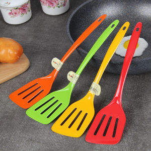 ต้นฉบับนำเข้าจากเกาหลี cooksnet ตะหลิวผัดผักเมลามีนตะหลิวเอียงมีรูตะหลิวพลาสติกทนความร้อน