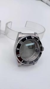 SUB Watch Case Substitute Black and Green Submariner Stainless Steel Case Mechanical Watch Assembly Parts 2813/8215 Movement