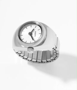 Fossil Silver Ring Watch ES5245