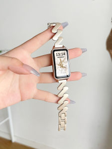 Creative Metal Bracelet for Huawei Smartwatch Band6Pro Replacement Strap Suitable for Women Compatible with Generations 7 8 9