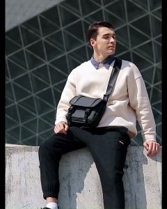 Tas Pria Desain Stylish: Arctic Hunter K00568 Tas Selempang Sling Messenger Bag