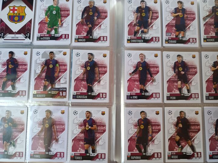 Topps Match Attax UCL UEFA Champions League 2024/25 Barcelona | Lazada