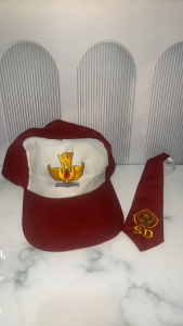topi merah putih sd dan dasi laki laki sd di bordir