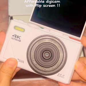 PIXELORA SNAP TERA 4K Digital Camera Original Kamera 64 MP Flip Screen 18X Digital Zoom WIFI Support