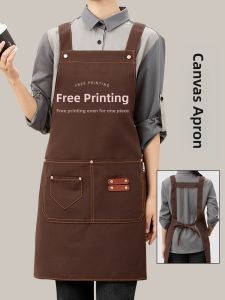 BAONIUNIU | Waterproof Oil-Resistant Custom Logo Apron for Women