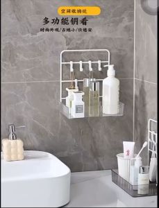 กล่องเก็บเครื่องสำอาง กล่องเก็บของ กล่องใส แขวนได้ ถอดแยกชิ้นส่วนได้