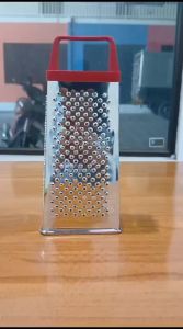 Parutan manara stainless pasah kotak piramid 4 in 1 anti karat/Parutan Menara 4 Sisi Stainless Serbaguna